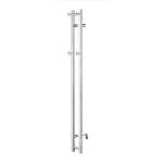 Elektriline r&auml;tikuradiator Thema Lux, kroom v., 14 cm x 140 cm, 61 W