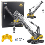 Rc-kraana Lean Toys 22750, 1:14, kollane v./hall v.