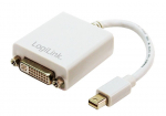 Adapter Logilink miniDisplayPort - DVI Mini Display port male, DVI female, hall v.