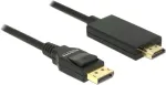 Adapter Delock Displayport 1.2 > HDMI-A USB, HDMI, 1 m, must v.