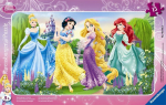 Pusle Ravensburger Walking Princesses 060474, 25 cm x 14.5 cm, 15 tk, mitmev&auml;rviline