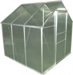 Kasvuhoone Garden Center 200420, pol&uuml;karbonaat, 1.9 x 1.9 m, 4 mm, l&auml;bipaistev v.