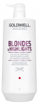 Juukse konditsioneer Goldwell Dualsenses Blondes & Highlights Anti-Yellow, 1000 ml