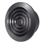 Ventilatsioonirest Europlast NGA100A, plastik, 98 mm