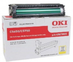 Toonerikassett Oki 43870005, kollane v.