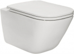 WC-pott, seinapealne Roca The Gap Rimless, kaanega, 347 mm x 540 mm