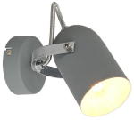 Valgusti seinale Candellux Gray 91-66473, E27, 1 x 40 W, hall v. / hall v., 7 x 12 cm