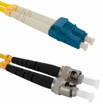 Juhe Qoltec LC-ST Optic Patch LC/UPC, ST/UPC, 2 m, kollane v.