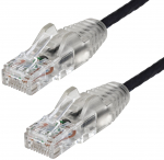 Kaabel StarTech CAT6 Slim N6PAT200CMBKS RJ-45, RJ-45, 2 m, must v.