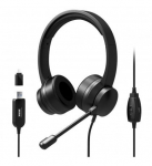 Juhtmega k&otilde;rvaklapid Port Designs 901605, must v.