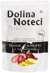 M&auml;rg koeratoit Dolina Noteci Premium, pardiliha/k&ouml;&ouml;giviljad, 0.1 kg