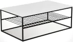 Kohvilaud Kalune Design Etna, valge v., 95 cm x 55 cm x 43 cm