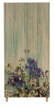 Riidekapp Kalune Design Stil 727, pruun v./mitmev&auml;rviline, 90 cm x 52 cm x 192 cm