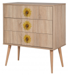 Kummut Kalune Design City Seed, mitmev&auml;rviline, 89 cm x 80 cm x 40 cm