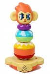 Arendav m&auml;ng Lean Toys Mon Mon The Rainbow Stacker, 32 cm, mitmev&auml;rviline