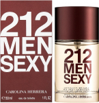 Tualettvesi Carolina Herrera 212 Sexy, 30 ml