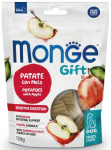 Koeramaius Monge Gift Fruits Chips Sensitive Digestion Potatoes With Apple, kartul, 0.15 kg