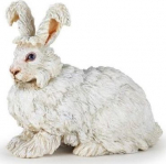 M&auml;ngukujuke Papo Angora Rabbit 401271, valge v.