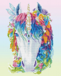 Teemantmosaiik Diamond Dotz Mystic Unicorn, mitmev&auml;rviline