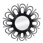 Peegel Kayoom Aina 225, rippuv, 43 cm x 43 cm, must