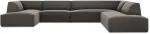 Nurgadiivan Micadoni Home Ruby Panoramic 7 Seats, tumehall v., parem, 366 x 273 cm x 69 cm