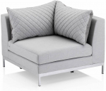 Mooduldiivan Kettler Ego Modular Corner Part, hall v., 96 x 96 cm x 70 cm