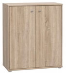 Kummut Forte Tempra 2 T2KK60-D30F, sonoma tamm, 34.8 cm x 73.7 cm x 85.5 cm