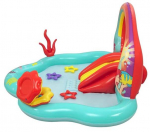 Bassein, laste Bestway Little Mermaid 14715, sinine v./punane v./kollane v. 221 cm x 193 cm x 117 cm