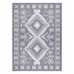 Vaip sise Hakano Vinea Aztec, hall v./helesinine v., 190 cm x 140 cm