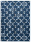 Vaip sise Hakano Wink Hexagon, sinine v., 170 cm x 120 cm