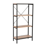 P&otilde;randariiul Home4you Lavina 40864, pruun v./must v., 127.5 cm x 60 cm x 30 cm