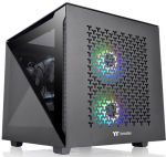 Arvuti korpus Thermaltake Divider 200 TG Air Micro Chassis, must v.