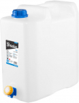 Veekanister kraaniga Bradas KTZ15, 15 l, valge