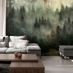 Fototapeet Artgeist Misty Beauty of the Forest, 315 cm x 441 cm