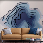 Fototapeet Artgeist Time Layers, 70 cm x 70 cm