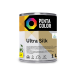 V&auml;rvi alus Pentacolor Silk, emulsiooni-, poolmatt, 1 l
