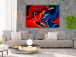 Reproduktsioon Artgeist Cosmic Kiss N6649-DKX, 90 cm x 60 cm