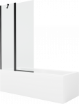 Vann seinaga, sisseehitatav Mexen Cubik, 170 cm x 70 cm x 40 cm, ristk&uuml;lik, l&auml;bipaistev/valge