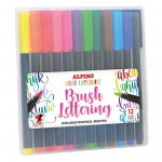Vildikad Alpino Brush Lettering, &uuml;hepoolsed, 12 tk