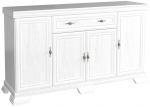 Kummut Gala Meble Kora KK4, valge v., 97 cm x 168 cm x 46 cm