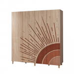 Riidekapp Kalune Design Loni 4 970, pruun v., 52 cm x 180 cm x 192 cm