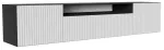 TV-kapp ADRK Noemi, valge v./must v., 200 cm x 41 cm x 50 cm