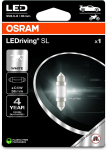 Autopirn Osram 6418DWP-1BL, LED, l&auml;bipaistev/valge, 12 V