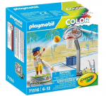 Konstruktor Playmobil Color Skater Rulapargi Korvpallur 71516