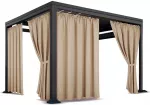 Paviljoni kardin ZMOT-07, 155 x 190 cm, hele pruun v.
