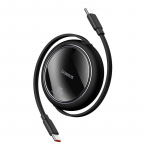 Kaabel Baseus Free2Draw, USB-C, 100 cm, must v., 100 W