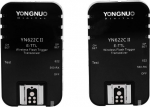 V&auml;lgup&auml;&auml;stik Yongnuo YN622C II, must v., 2 tk