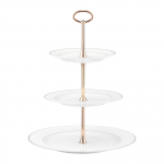 Serveerimisalus Ambition Aura, 27 cm x 34 cm, 27 cm, &Oslash; 27 cm, L&auml;bipaistev v./Kuldne v.