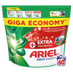 Pesukapslid Ariel All-in-1 PODS +Extra Clean Power, 60 tk