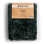 Vannitoa p&otilde;randamatt Restilo Bati, must/hall, 120 cm x 70 cm